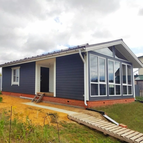 Сайдинг фиброцементный DECOVER 3600x190x8 мм, Gray