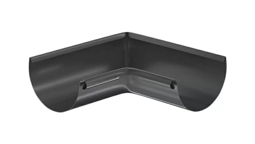 Угол желоба Aquasystem Комфорт 125/90, 90°, RAL 7024