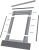 Оклад окна Fakro EHN-AT Thermo 05, 78х98 см