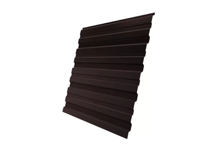 Профнастил Grand Line С10B 1180 мм 0,5 Satin RAL 8017