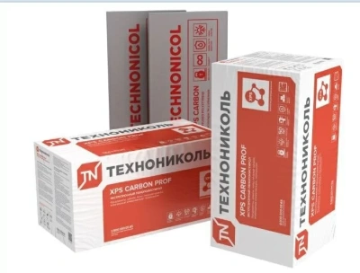 Экструзионный пенополистирол (XPS) ТЕХНОНИКОЛЬ Carbon Prof TB 1180х580х100 (2х50) мм, L-кромка, 4 шт
