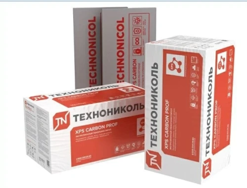Экструзионный пенополистирол (XPS) ТЕХНОНИКОЛЬ Carbon Prof TB 1180х580х100 (2х50) мм, L-кромка, 4 шт