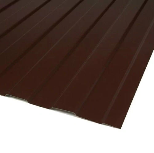 Профнастил Optima C8 1200х2000х0,45 мм Pe RAL 8017