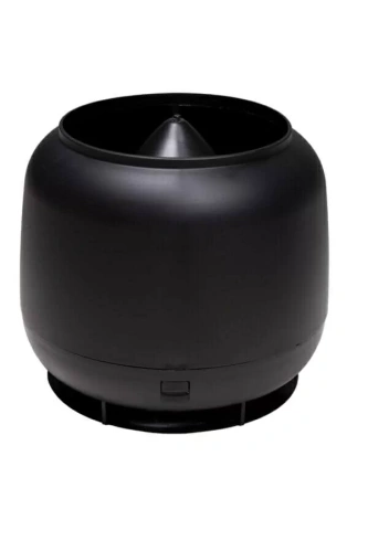 Колпак VILPE D=160 RAL 9005 черный
