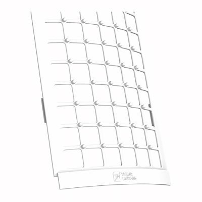 Решетка желоба защитная ТЕХНОНИКОЛЬ 125/82, 0,6 м, белый