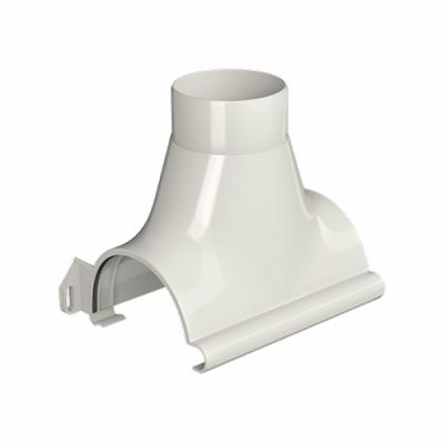 Воронка желоба ТЕХНОНИКОЛЬ МАКСИ 152/100, белый