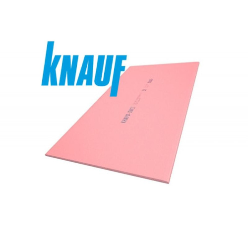 Гипсокартон огнестойкий Knauf, 2500х1200х12,5 мм