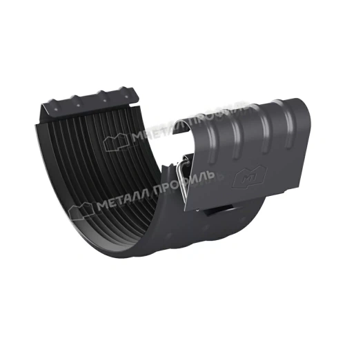 Соединитель желоба Металл Профиль Foramina D=150 PL-double RAL 7024
