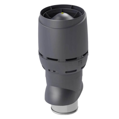 Выход вентиляционный изолированный с колпаком Vilpe Flow XL, D=250P/ИЗ/700, RAL 9005