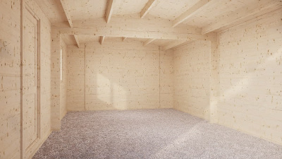 Гараж 21 Комфорт брус 44 мм