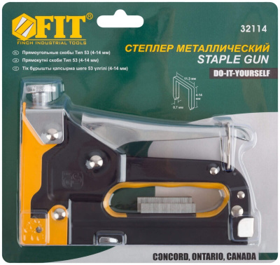 Степлер мебельный FIT 32114