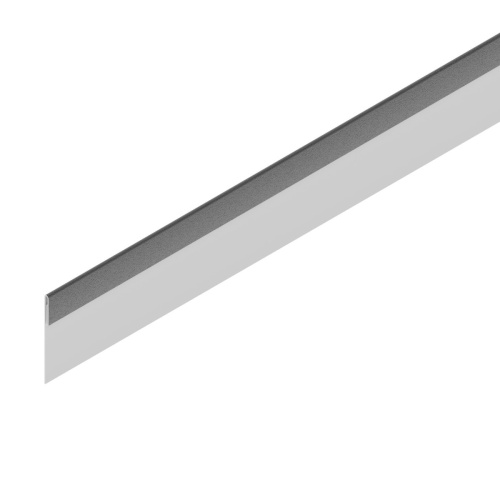 Планка финишная Aquasystem, 2000 мм, 0,5 мм, St PE Rooftop Шелк Zn180, RR 23