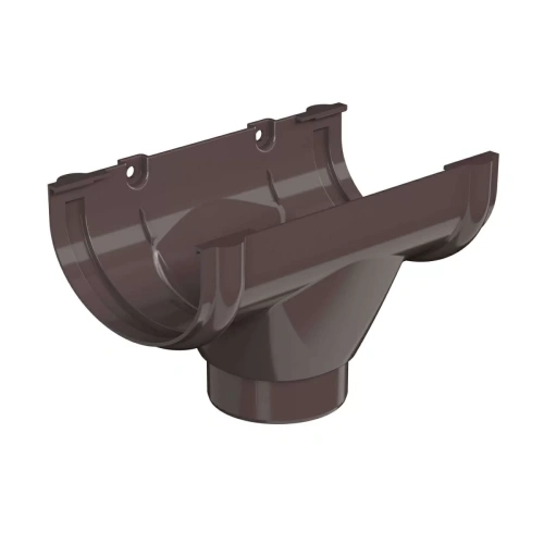 Воронка желоба ТЕХНОНИКОЛЬ Оптима 120/80, темно-коричневый