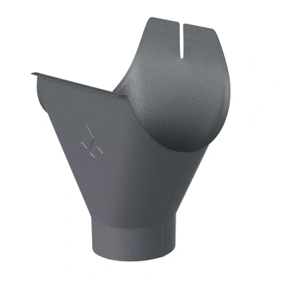 Воронка желоба AQUASYSTEM Система 90/125 PU Matt RAL 7024 AS