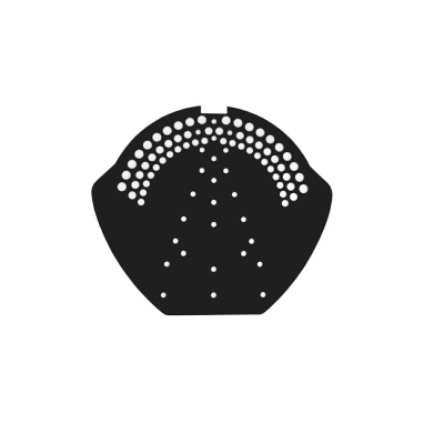 Элемент коньковый торцевой BRAAS ПВХ, черный