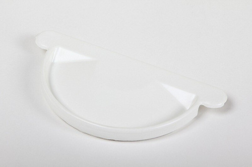 Заглушка жeлоба Grand Line 125/90, RAL 9003