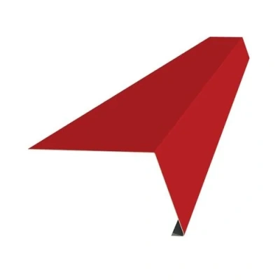 Планка торцевая Металл Профиль 0,45 мм PE RAL 3005