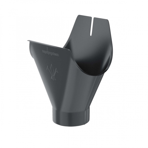 Воронка желоба Aquasystem Комфорт 125/90, PE-Double, RAL 7024