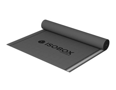 Мембрана гидроветрозащитная диффузионная ISOBOX AS+, 120 г/м2, 1,5х50 м, 75 м2