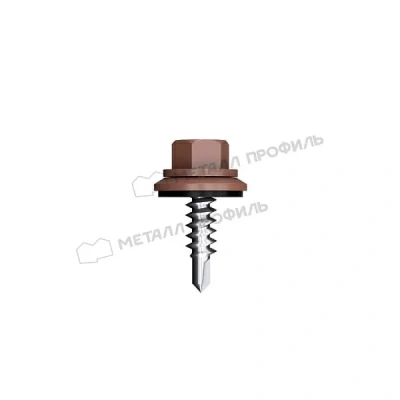 Саморез Металл Профиль ROOFRetail 4,8х28, RAL 8017