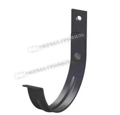 Держатель желоба карнизный Металл Профиль Foramina круглого сечения D125х132 ПО RAL 7024