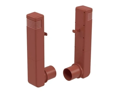 Дефлектор цокольный ТЕХНОНИКОЛЬ Architect, красный