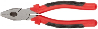 Плоскогубцы комбинированные FIT IT 48200 Стандарт 200 полированная сталь ручки пластиковые красно-че