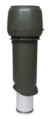 Выход вентиляционный изолированный с колпаком Vilpe D=160/ИЗ/700 RR11 зеленый