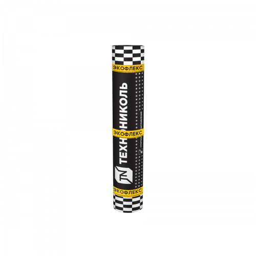 Материал кровельный Экофлекс ХКП-4.65, верхний слой, стеклохолст, 10 м²