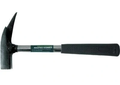 Молоток кровельщика усиленный FIT IT 44506, ручка металлическая, 0,6 кг