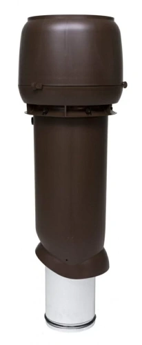 Выход вентиляционный изолированный с колпаком Vilpe D=160/ИЗ/700 RR32 коричневый