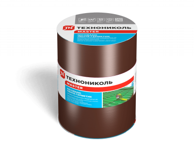 Лента самоклеящаяся Nicoband, 10 м х 20 см, коричневый