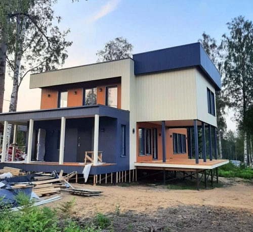 Сайдинг фиброцементный DECOVER 3600x190x8 мм, Sandy