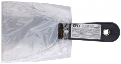 Шпатель полированный FIT IT 6290, 100 мм, 4 дюйма, ручка пластиковая