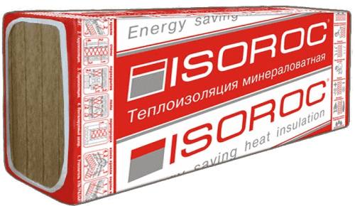 Утеплитель Изорок ПП-80 1000х600х50 мм (3,6м2) 80 кг/м³