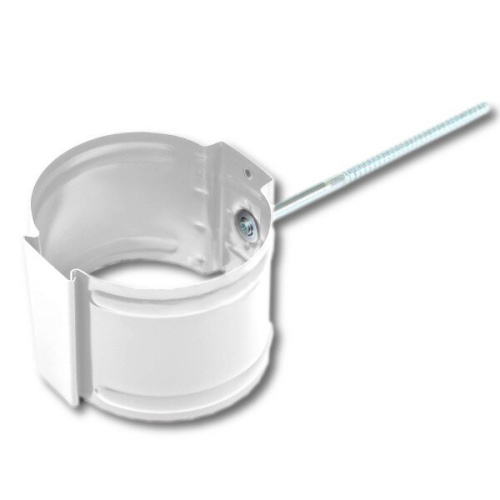 Хомут трубы Grand Line 125/90, RAL 9003