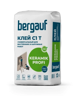 Клей универсальный Bergauf Keramik Profi 25 кг