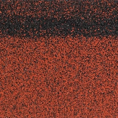 Коньково-карнизная черепица ТЕХНОНИКОЛЬ SHINGLAS, красный микс