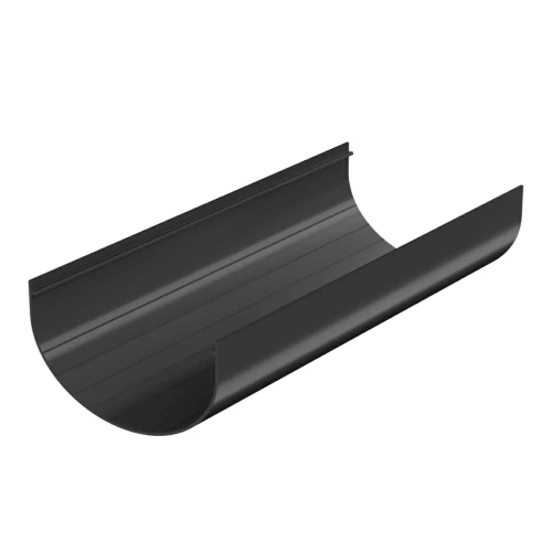 Желоб водосточный ТЕХНОНИКОЛЬ Оптима 120/80, 2 м, черный