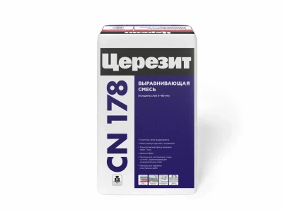 Наливной пол (стяжка) самовыравнивающийся Церезит CN 178 25 кг
