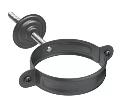 Хомут трубы Aquasystem с комплектом крепления 125/90, Pural Matt, RR 23