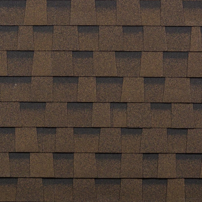 Гибкая черепица ТЕХНОНИКОЛЬ SHINGLAS Кантри, Коричневый