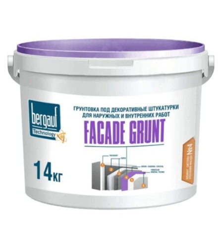 Грунтовка BERGAUF Facade Grunt U 14 кг