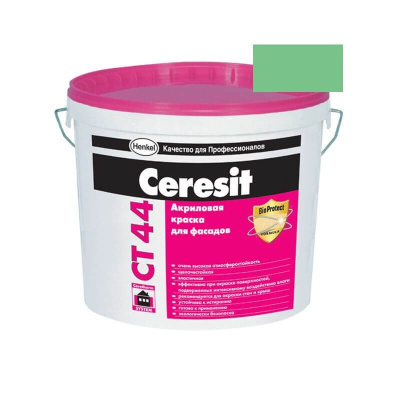 Краска фасадная акриловая CERESIT CT 44 колерованная Oregon 6 15 л