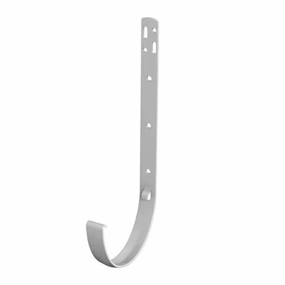 Кронштейн желоба металлический для ПВХ ТЕХНОНИКОЛЬ 125/82, белый