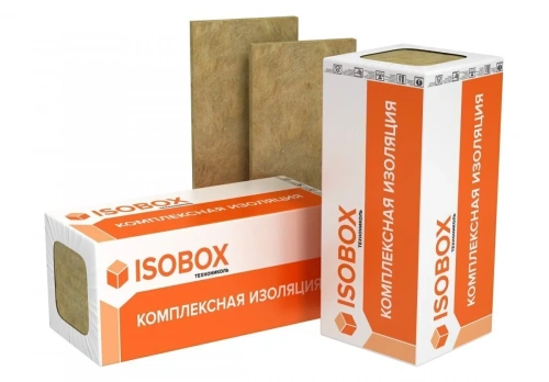 Плита минераловатная ИЗОБОКС Экстралайт 1200х600х50 мм, 12 шт