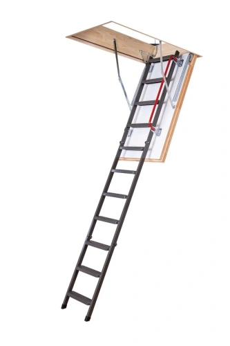 Лестница чердачная металлическая Fakro LTM 70х140x305 см