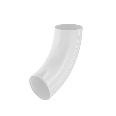 Отвод трубы Aquasystem 90/125 PU RAL 9003 AS