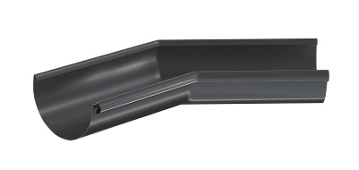 Угол желоба Aquasystem Комфорт 125/90, 135°, RAL 7024