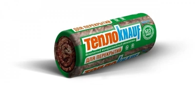 Мат минераловатный KNAUF TR 040 ТеплоKNAUF Для Перекрытий, 7380х1220х100 мм, 9.004 м2